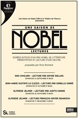 Une saison de Nobel (Lectures)
