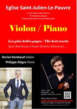 Dorian Rambaud et Philippe Alègre - Violon / Piano