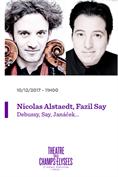 Concerts du dimanche matin - Nicolas Alstaedt / Fazil Say