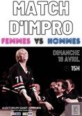 Match d'impro Femmes Versus Hommes