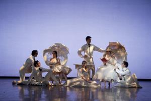Les danseurs de l'Opéra dans La Dame aux camélias