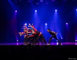 Des danseurs en scène