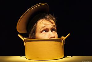 Photos du comédien sur scène