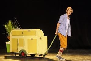 Photos du comédien sur scène