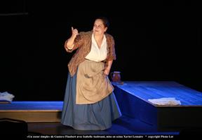 Isabelle Andréani a adapté pour le théâtre une nouvelle de Gustave Fla