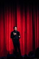 L'humoriste sur scène