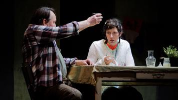 Les comédiens sur scène