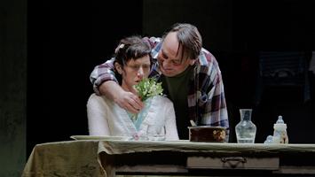 Les comédiens sur scène