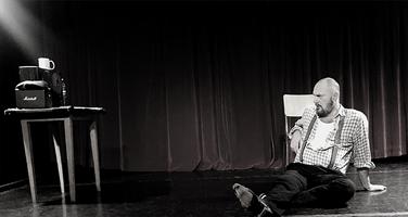 Le comédien sur scène