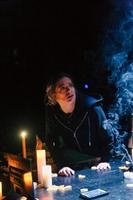 Raphaëlle Rousseau avec Delphine Seyrig photos de scène bougies lumière Marienbad