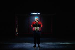 Olivier Martin-Salvan sur scène