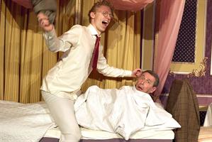 La troupe sur scène