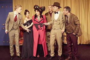 La troupe sur scène