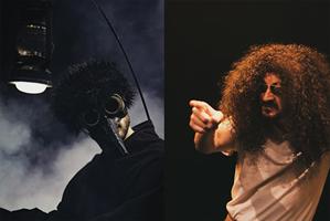 La distribution sur scène