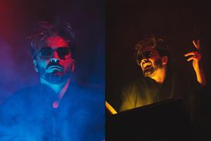 La distribution sur scène