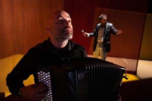 Grégory Montel et Lionel Suarez