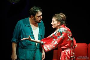 Un couple se dispute