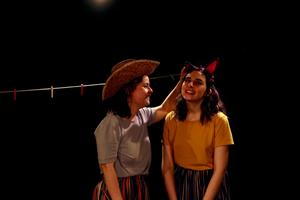 Le duo de comédiennes