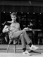 Images de terrasses en noir et blanc