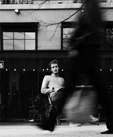 Images de terrasses en noir et blanc