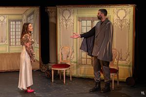 La troupe sur scène