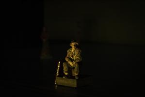 sculptures et photos de scène de c'était un samedi Irene bonnaud