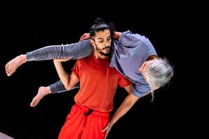 Mohamed Toukabri et sa mère, Latifa duo de danse mère fils filial amour