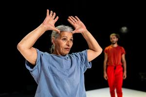 Mohamed Toukabri et sa mère, Latifa duo de danse mère fils filial amour