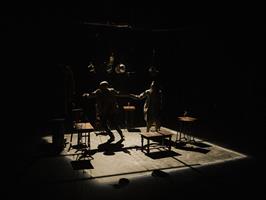 Comédiens sur scène