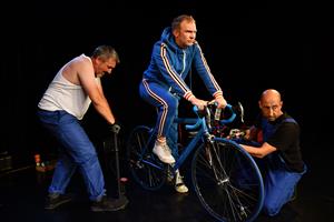 Comédien vélo