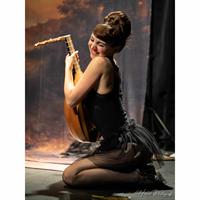 Sucre d'orge avec son luth