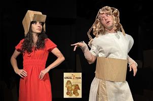 Deux comédiens sur scène