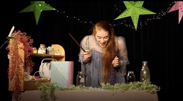 Chouchou dans son laboratoire