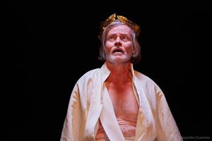 Un homme avec une couronne de laurier