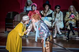 Comédiens sur scène