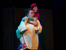 Comédiennes sur scène