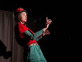 Comédiennes sur scène