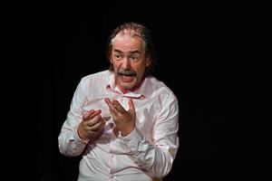 Le comédien sur scène