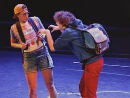 Comédiens sur scène