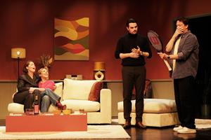 Comédiens sur scène