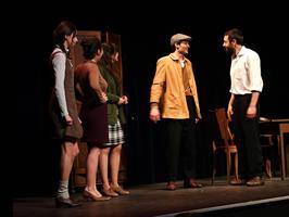 Comédiens sur scène