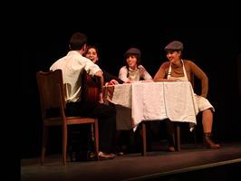 Comédiens sur scène