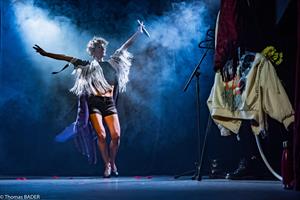 Elodie Milo sur scène