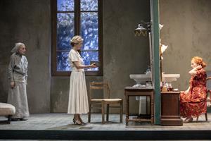 Les comédiens sur scène