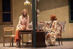 Les comédiens sur scène