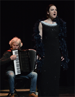 Une chanteuse lyrique