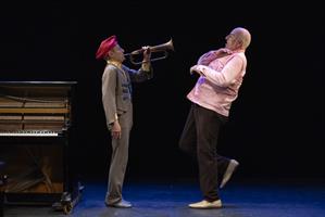 Comédiens sur scène