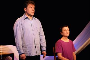 Comédiens sur scène