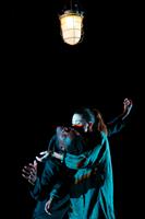 Laura Defretin et Brandon Masele, danseurs et chorégraphes de la compa