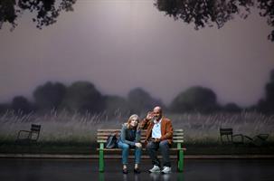 Isabelle Carré et Bernard Campan sur scène